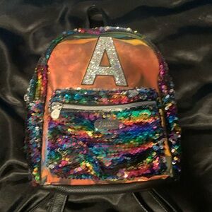 Justice “A” Mini Backpack